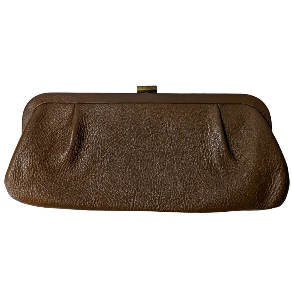Vintage Leather Clutch